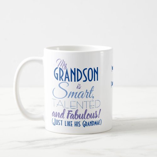 Funny Grandson Coffee Mug
