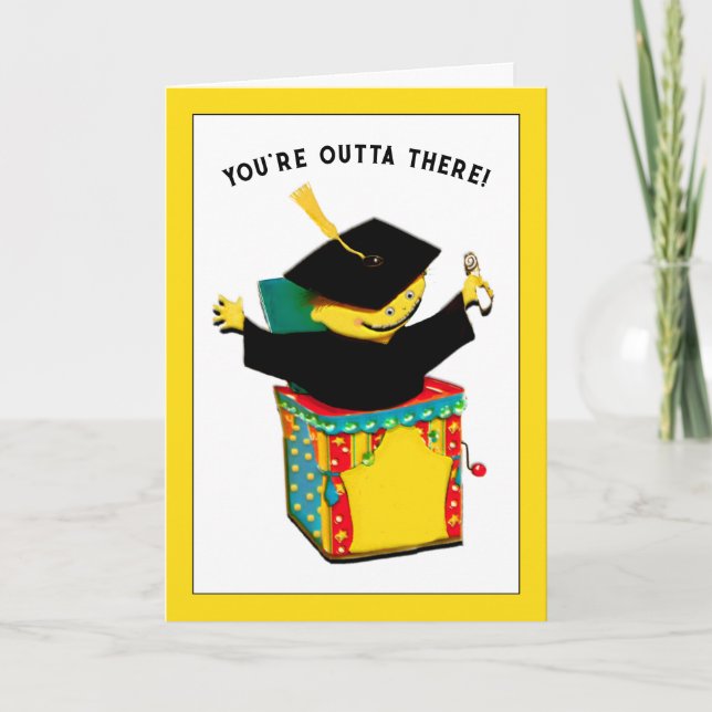 Funny Grandson Graduation Card (Front)