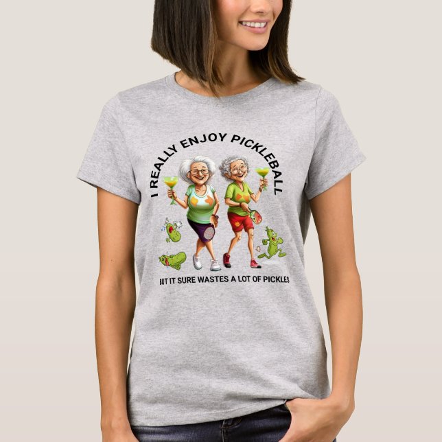 Funny Granny PICKLEBALL  T-Shirt (Front)