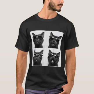 Funny Graphic Cat Photobooth Selfie Funny _2 T-Shirt