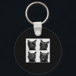 Funny Graphic Cat Photobooth Selfie Funny _5  Keychain<br><div class="desc">Funny Graphic Cat Photobooth Selfie Funny _5</div>
