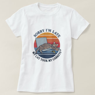 Funny graphic cat T-Shirt