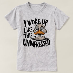 Funny Graphic T-Shirt – Funny Duck Humor Quote