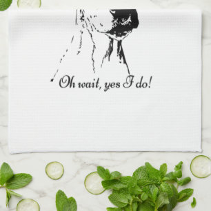 Funny Great Dane Dog Quote Towel