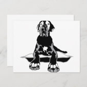 Funny Great Dane Ilios  (Front/Back)