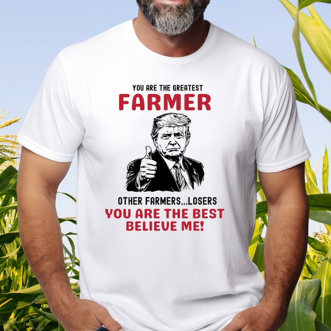 Funny Greatest Farmer Trump T-Shirt (Creator Uploaded)