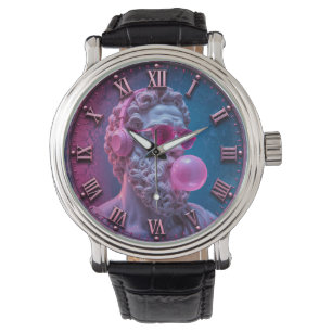 Funny Greek Philosopher Bubble Gum Watch