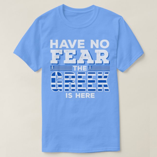 Funny Greek T-Shirt (Design Front)