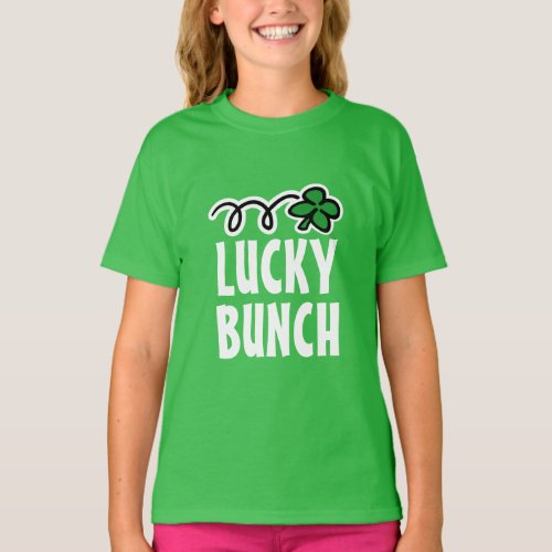 Funny green St Patricks Day t shirt for children
