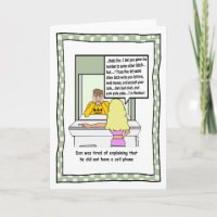 Funny Greeting Card