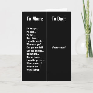 Funny Greeting Card Any Occasion