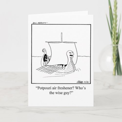 Funny Greeting Card Blank
