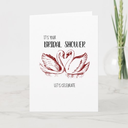 Funny Greeting Card | love forever | bridal shower