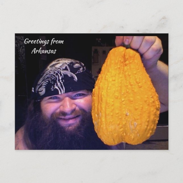 Funny Greetings from Arkansas  Postcard (Front)