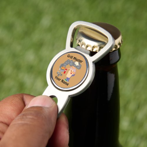 Funny Grill Master Cartoon Personalized Divot Tool