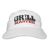 Funny Grill Master cooking hat for BBQ chef (Front)