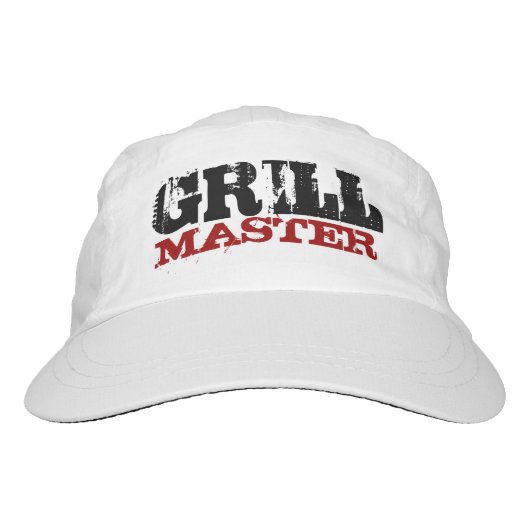 Funny Grill Master cooking hat for BBQ chef (Front)