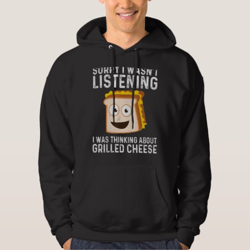 Funny Grilled Cheese Lover Designs Men Women Grill Hoodie