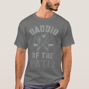 Funny Grilling Dad DADDIO OF THE PATIO BBQ Grill C T-Shirt