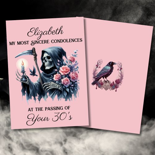 Funny Grim Reaper Death to My Youth 40th Birthday