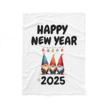 funny Gronnie Firwork happy new year 2025 Blankets