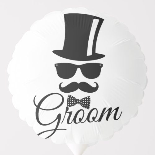 Funny groom balloon