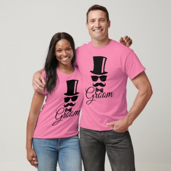 Funny Groom T-shirt by parisjetaimee at Zazzle
