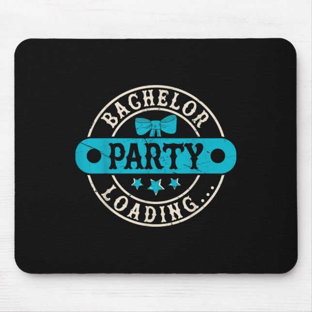 Funny Groom Wedding Bachelor Party _3  Mouse Pad (Front)