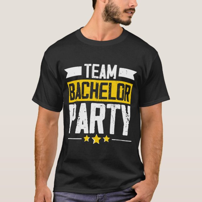 Funny groom wedding bachelor party long sleeve  T-Shirt (Front)