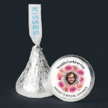 Funny Groom's Face Bachelorette Bright Floral Hershey®'s Kisses®<br><div class="desc">Use this funny groom's face sticker as a bachelorette party favor or bridal shower decoration. Stick it on the bride's favorite items to add a touch of humor to the celebrations.</div>
