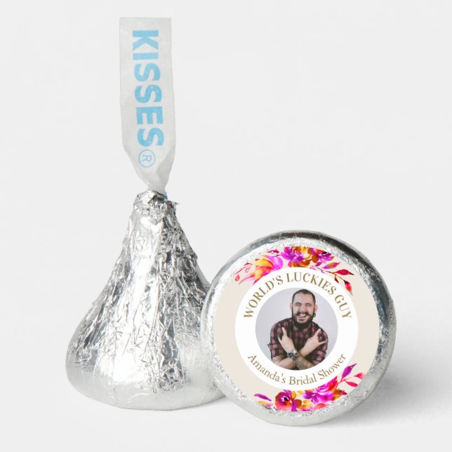 Funny Groom's Face Bachelorette  Hershey®'s Kisses® (Front)