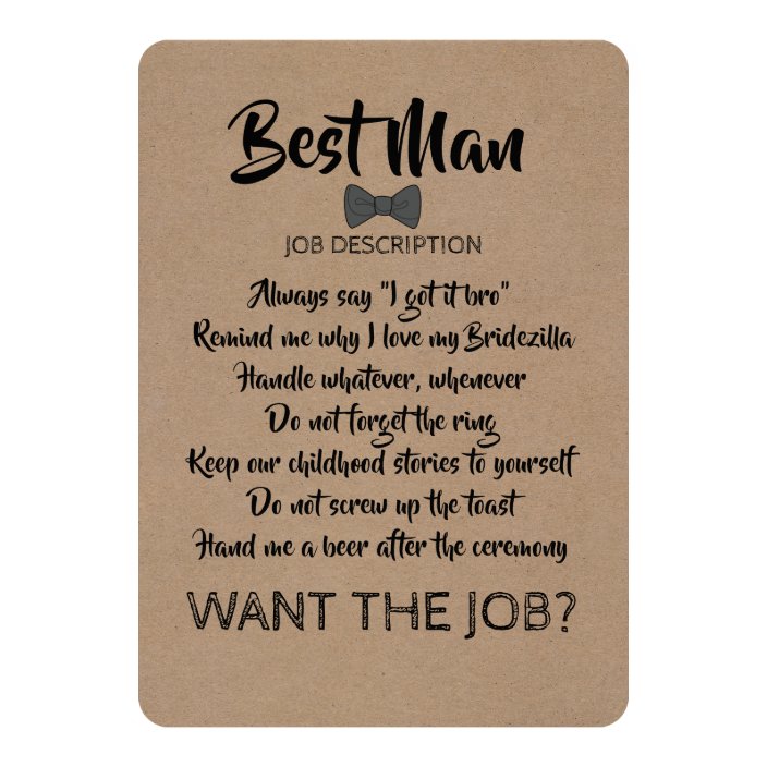 funny groomsman or best man job proposal invitation rd4737a8ceb5145d8ad3d33666a4598ff zk9gc 704
