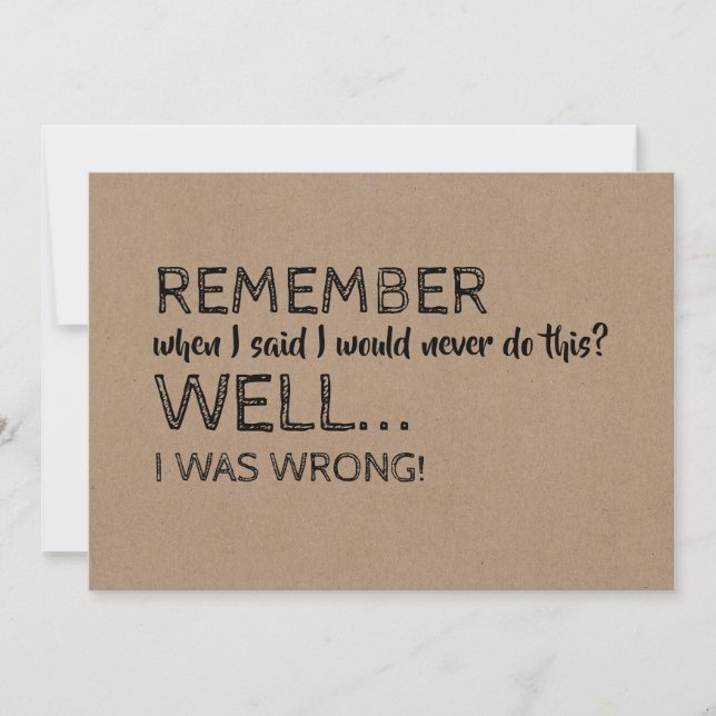 Funny Groomsman or Best Man Proposal Invitation (Front)