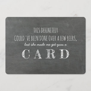 Funny GROOMSMAN Proposal Invitation