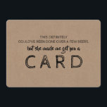 Funny GROOMSMAN Proposal Invitation<br><div class="desc">Funny proposal card</div>