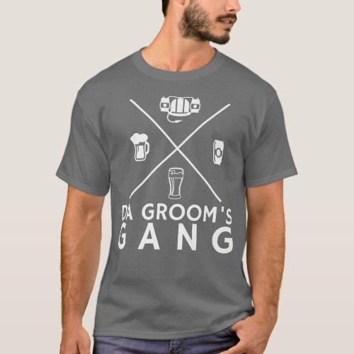 Funny Groomsmen Bachelor Party Groom  T_Shirt