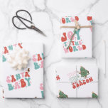Funny Groovy 1970s Christmas Wrapping Paper Sheets<br><div class="desc">Funny Groovy 1970s Christmas Wrapping Paper Sheets</div>