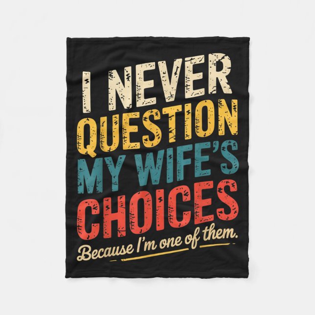 Funny Groovy Dad Joke Quote For Husband Fathers Da Fleece Blanket (Front)