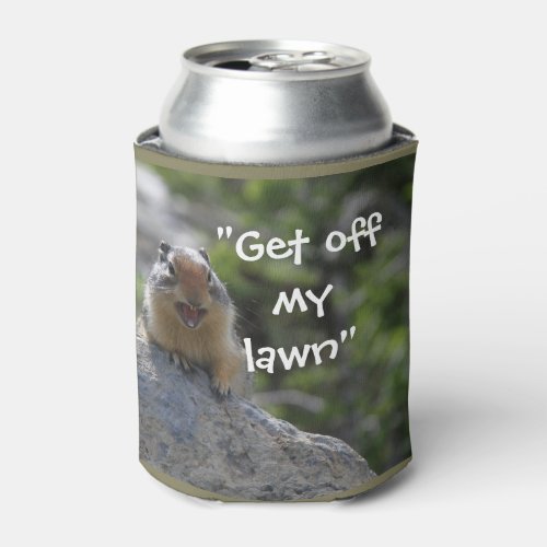 Funny Ground Squirrel Can Cooler