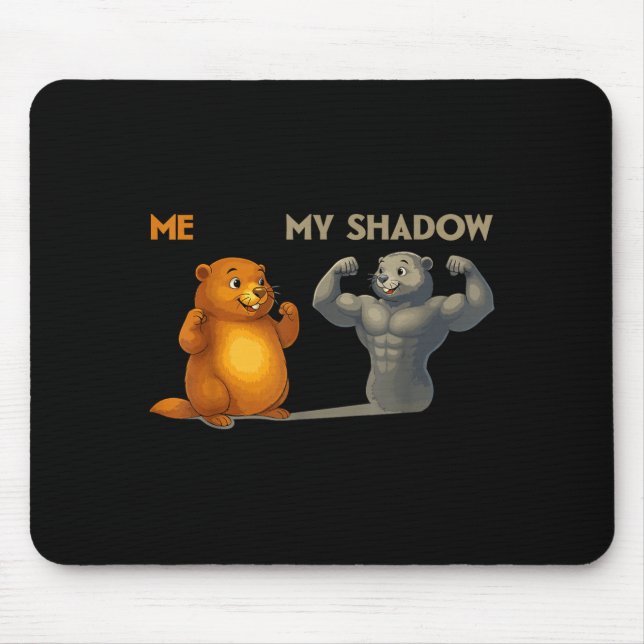 Funny Groundhog Day  Mouse Pad (Front)