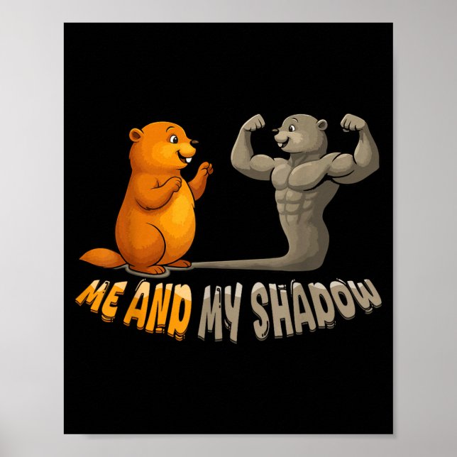 Funny Groundhog Day  Poster (Front)