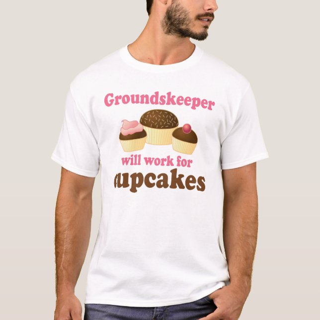 Funny Groundskeeper T-Shirt (Front)