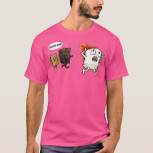 Funny Group Hug Campfire Marshmallow And Smores Me T-Shirt