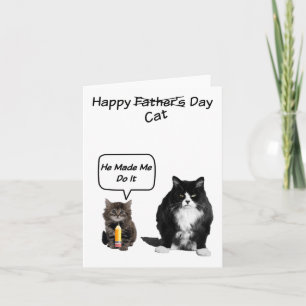 Funny Grumpy Cat Father's Day Cards