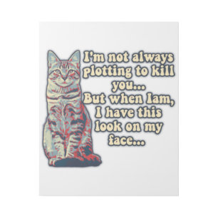 Funny grumpy cat meme for cat lovers and owners gallery wrap