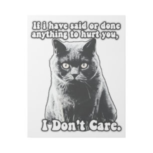 Funny grumpy cat meme for kitten persons & owners gallery wrap