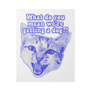 Funny grumpy cat meme for kitty and cat lovers gallery wrap