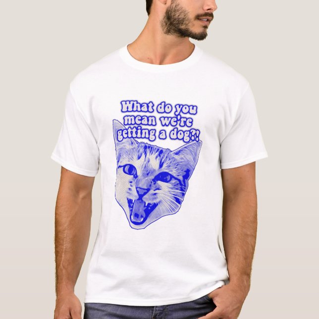 Funny grumpy cat meme for kitty and cat lovers T-Shirt (Front)