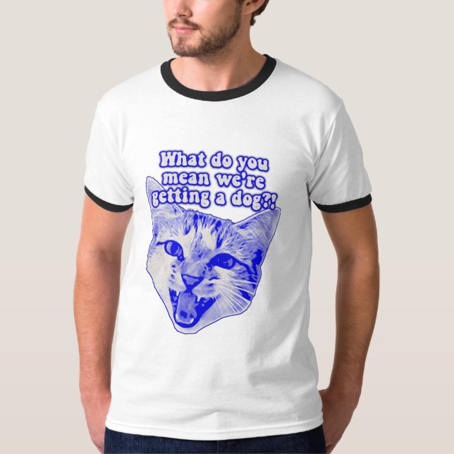 Funny grumpy cat meme for kitty and cat lovers T-Shirt (Front)