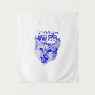 Funny grumpy cat meme for kitty and cat lovers tapestry